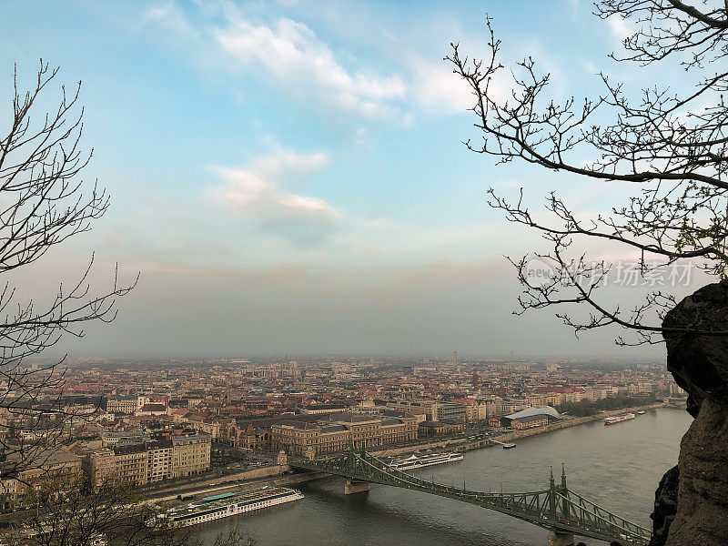 Budapest view from Gellért Hill